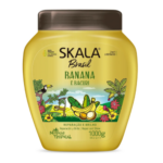 كريم برازيل معالج للشعر بالموز والباكوري 2 في 1 من سكالا - 1000 جم